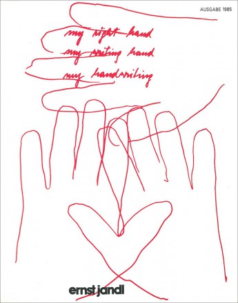 my right hand – my writing hand – my handwriting